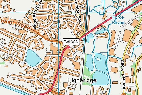 TA9 3GB map - OS VectorMap District (Ordnance Survey) TA9 3GB map - OS VectorMap District (Ordnance Survey)
