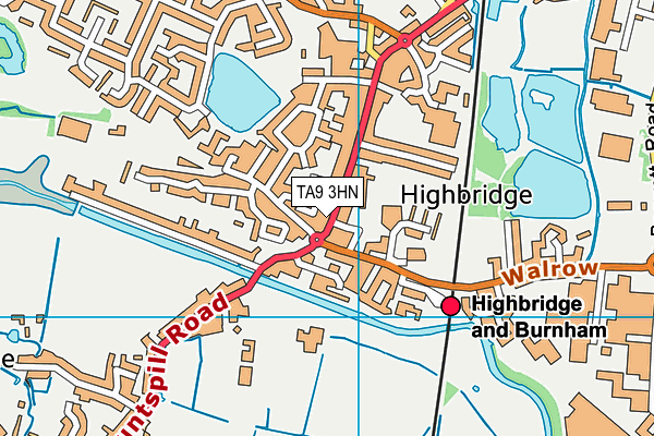 TA9 3HN map - OS VectorMap District (Ordnance Survey) TA9 3HN map - OS VectorMap District (Ordnance Survey)