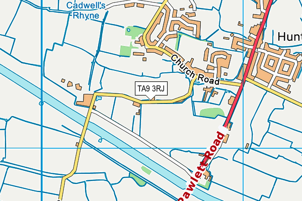 TA9 3RJ map - OS VectorMap District (Ordnance Survey) TA9 3RJ map - OS VectorMap District (Ordnance Survey)
