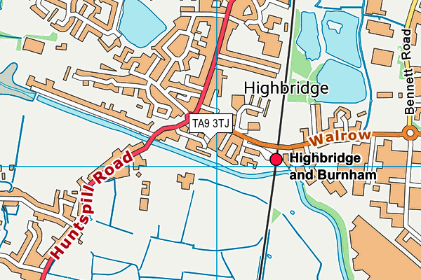 TA9 3TJ map - OS VectorMap District (Ordnance Survey) TA9 3TJ map - OS VectorMap District (Ordnance Survey)