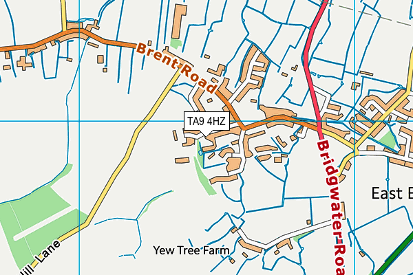 TA9 4HZ map - OS VectorMap District (Ordnance Survey) TA9 4HZ map - OS VectorMap District (Ordnance Survey)