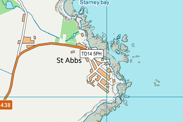 TD14 5PH map - OS VectorMap District (Ordnance Survey) TD14 5PH map - OS VectorMap District (Ordnance Survey)