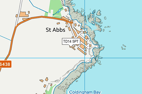 TD14 5PT map - OS VectorMap District (Ordnance Survey) TD14 5PT map - OS VectorMap District (Ordnance Survey)