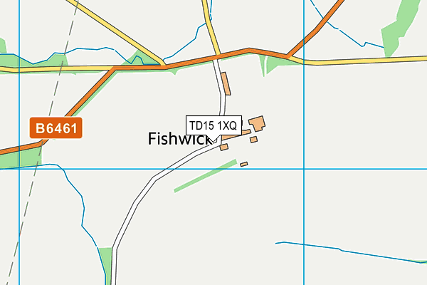 TD15 1XQ map - OS VectorMap District (Ordnance Survey) TD15 1XQ map - OS VectorMap District (Ordnance Survey)