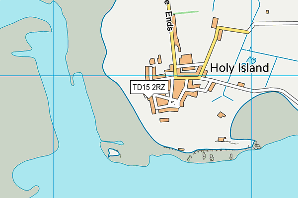 TD15 2RZ map - OS VectorMap District (Ordnance Survey) TD15 2RZ map - OS VectorMap District (Ordnance Survey)