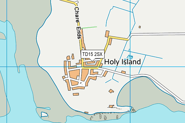 TD15 2SX map - OS VectorMap District (Ordnance Survey) TD15 2SX map - OS VectorMap District (Ordnance Survey)