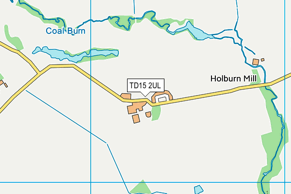 TD15 2UL map - OS VectorMap District (Ordnance Survey) TD15 2UL map - OS VectorMap District (Ordnance Survey)