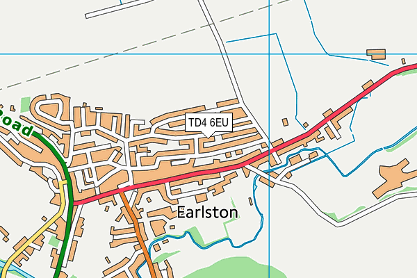 TD4 6EU map - OS VectorMap District (Ordnance Survey) TD4 6EU map - OS VectorMap District (Ordnance Survey)