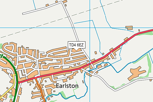 TD4 6EZ map - OS VectorMap District (Ordnance Survey) TD4 6EZ map - OS VectorMap District (Ordnance Survey)