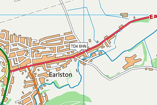 TD4 6HN map - OS VectorMap District (Ordnance Survey) TD4 6HN map - OS VectorMap District (Ordnance Survey)