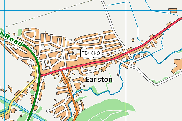 TD4 6HQ map - OS VectorMap District (Ordnance Survey) TD4 6HQ map - OS VectorMap District (Ordnance Survey)