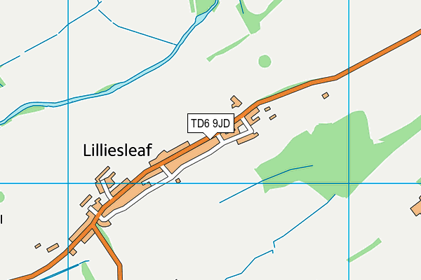 TD6 9JD map - OS VectorMap District (Ordnance Survey) TD6 9JD map - OS VectorMap District (Ordnance Survey)