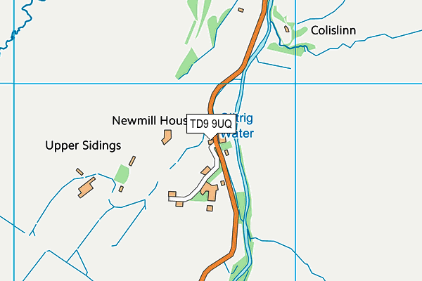 TD9 9UQ maps, stats, and open data