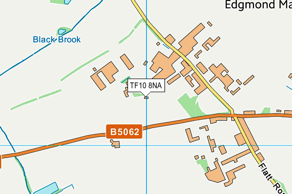 TF10 8NA map - OS VectorMap District (Ordnance Survey) TF10 8NA map - OS VectorMap District (Ordnance Survey)