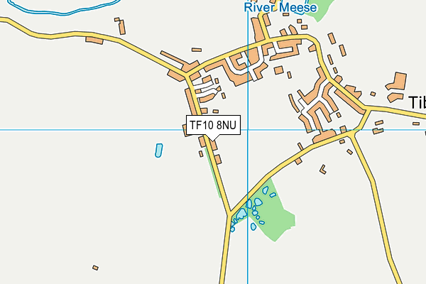 TF10 8NU map - OS VectorMap District (Ordnance Survey) TF10 8NU map - OS VectorMap District (Ordnance Survey)