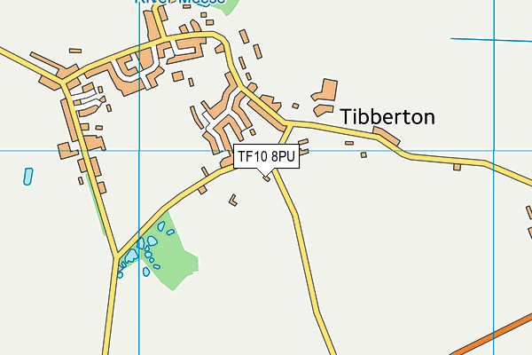 TF10 8PU map - OS VectorMap District (Ordnance Survey) TF10 8PU map - OS VectorMap District (Ordnance Survey)