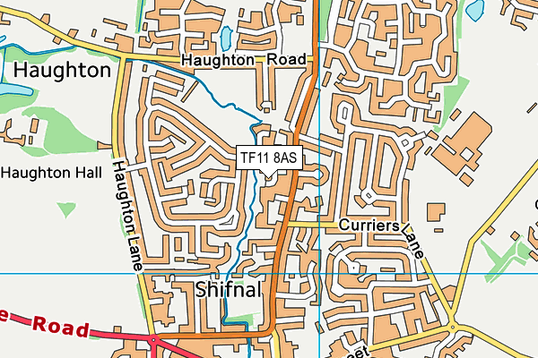 TF11 8AS map - OS VectorMap District (Ordnance Survey) TF11 8AS map - OS VectorMap District (Ordnance Survey)