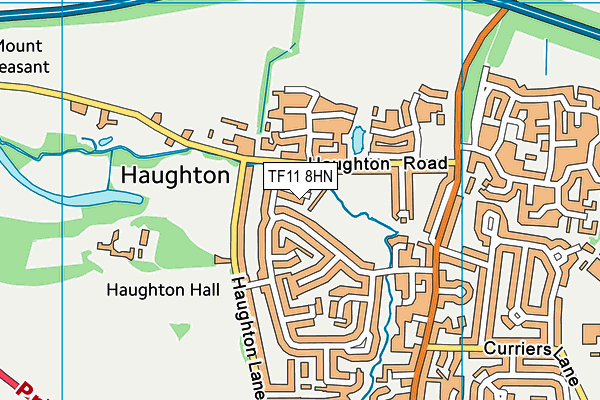 TF11 8HN map - OS VectorMap District (Ordnance Survey) TF11 8HN map - OS VectorMap District (Ordnance Survey)