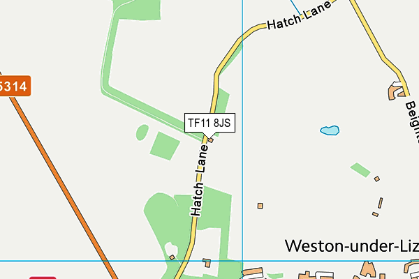 TF11 8JS map - OS VectorMap District (Ordnance Survey) TF11 8JS map - OS VectorMap District (Ordnance Survey)