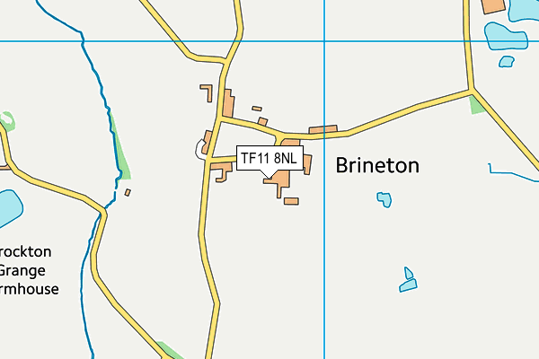 TF11 8NL map - OS VectorMap District (Ordnance Survey) TF11 8NL map - OS VectorMap District (Ordnance Survey)