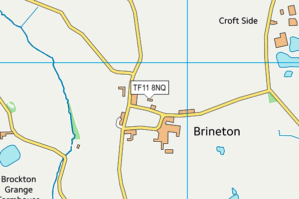 TF11 8NQ map - OS VectorMap District (Ordnance Survey) TF11 8NQ map - OS VectorMap District (Ordnance Survey)