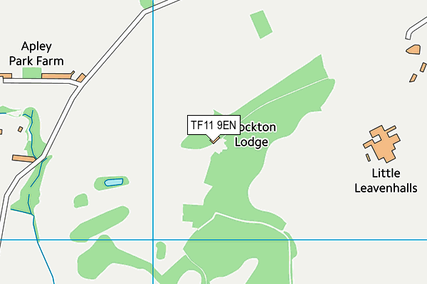TF11 9EN map - OS VectorMap District (Ordnance Survey) TF11 9EN map - OS VectorMap District (Ordnance Survey)