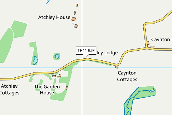TF11 9JF map - OS VectorMap District (Ordnance Survey) TF11 9JF map - OS VectorMap District (Ordnance Survey)