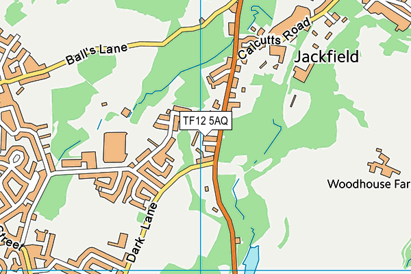 TF12 5AQ map - OS VectorMap District (Ordnance Survey) TF12 5AQ map - OS VectorMap District (Ordnance Survey)