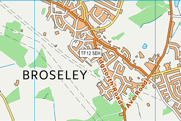 TF12 5EH map - OS VectorMap District (Ordnance Survey) TF12 5EH map - OS VectorMap District (Ordnance Survey)