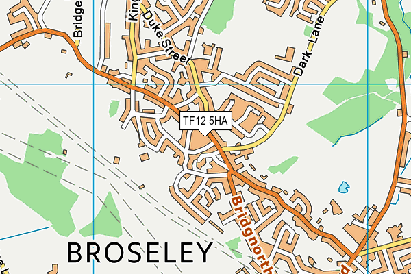 TF12 5HA map - OS VectorMap District (Ordnance Survey) TF12 5HA map - OS VectorMap District (Ordnance Survey)