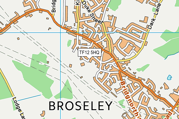 TF12 5HQ map - OS VectorMap District (Ordnance Survey) TF12 5HQ map - OS VectorMap District (Ordnance Survey)