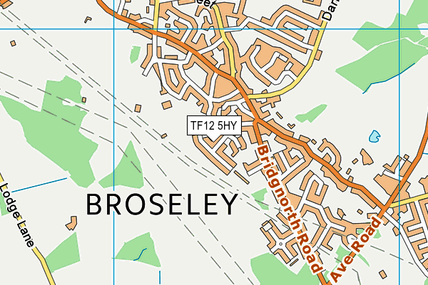 TF12 5HY map - OS VectorMap District (Ordnance Survey) TF12 5HY map - OS VectorMap District (Ordnance Survey)