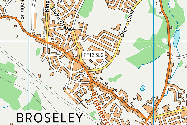 TF12 5LG map - OS VectorMap District (Ordnance Survey) TF12 5LG map - OS VectorMap District (Ordnance Survey)