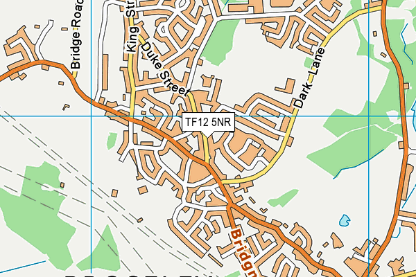 TF12 5NR map - OS VectorMap District (Ordnance Survey) TF12 5NR map - OS VectorMap District (Ordnance Survey)