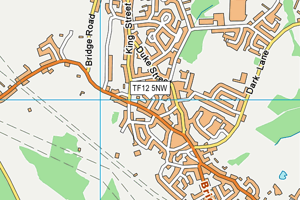TF12 5NW map - OS VectorMap District (Ordnance Survey) TF12 5NW map - OS VectorMap District (Ordnance Survey)