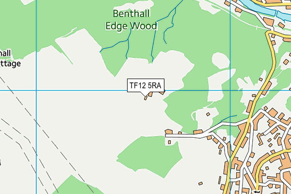 TF12 5RA map - OS VectorMap District (Ordnance Survey) TF12 5RA map - OS VectorMap District (Ordnance Survey)