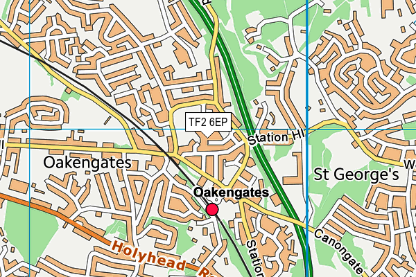 TF2 6EP map - OS VectorMap District (Ordnance Survey) TF2 6EP map - OS VectorMap District (Ordnance Survey)