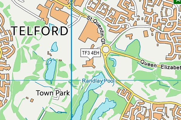 TF3 4EH map - OS VectorMap District (Ordnance Survey) TF3 4EH map - OS VectorMap District (Ordnance Survey)