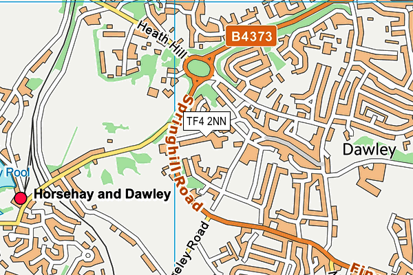 TF4 2NN map - OS VectorMap District (Ordnance Survey) TF4 2NN map - OS VectorMap District (Ordnance Survey)