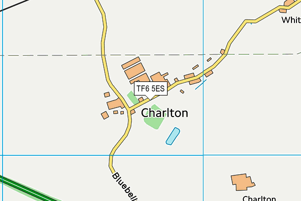 TF6 5ES map - OS VectorMap District (Ordnance Survey)