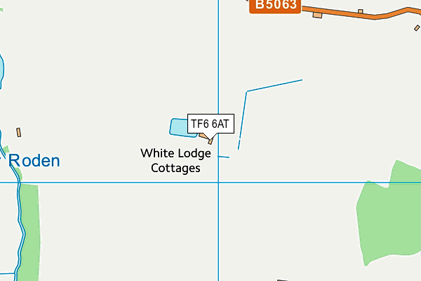 TF6 6AT map - OS VectorMap District (Ordnance Survey) TF6 6AT map - OS VectorMap District (Ordnance Survey)