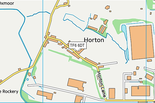 TF6 6DT map - OS VectorMap District (Ordnance Survey) TF6 6DT map - OS VectorMap District (Ordnance Survey)