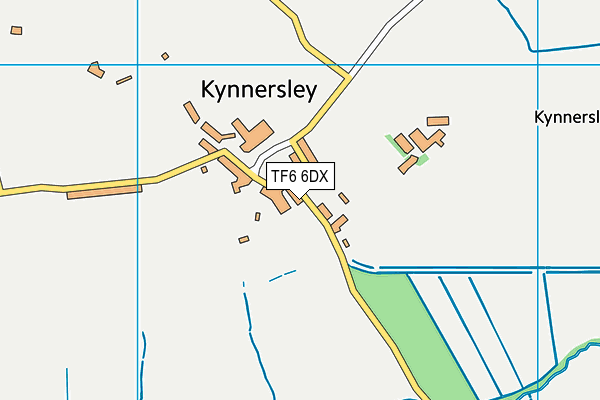 TF6 6DX map - OS VectorMap District (Ordnance Survey) TF6 6DX map - OS VectorMap District (Ordnance Survey)