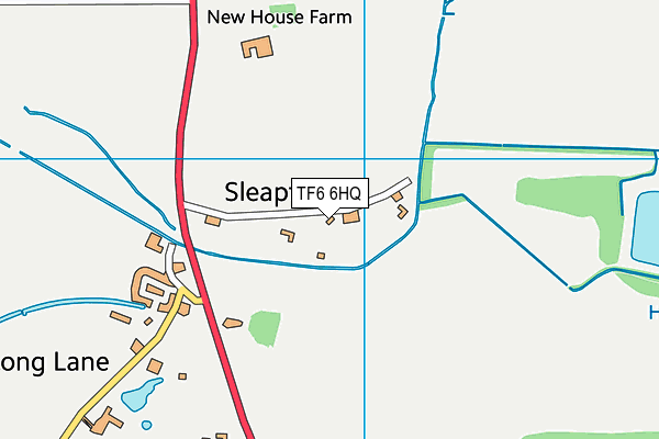 TF6 6HQ map - OS VectorMap District (Ordnance Survey)