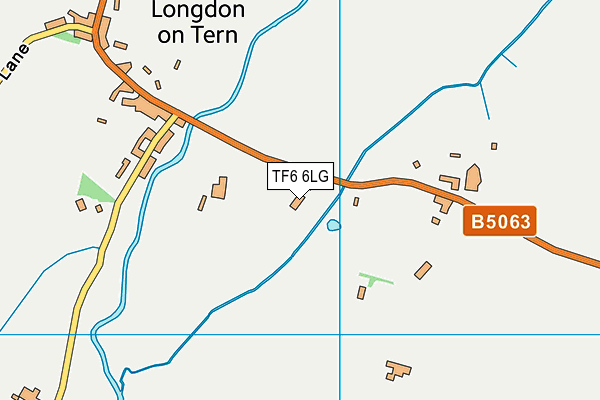 TF6 6LG map - OS VectorMap District (Ordnance Survey) TF6 6LG map - OS VectorMap District (Ordnance Survey)