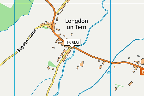 TF6 6LQ map - OS VectorMap District (Ordnance Survey) TF6 6LQ map - OS VectorMap District (Ordnance Survey)