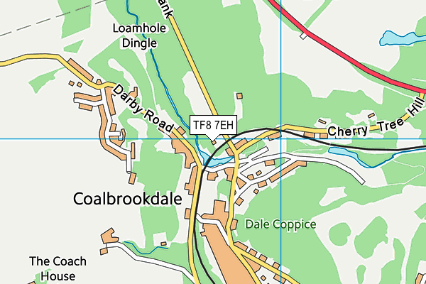 TF8 7EH map - OS VectorMap District (Ordnance Survey) TF8 7EH map - OS VectorMap District (Ordnance Survey)