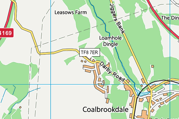TF8 7ER map - OS VectorMap District (Ordnance Survey) TF8 7ER map - OS VectorMap District (Ordnance Survey)
