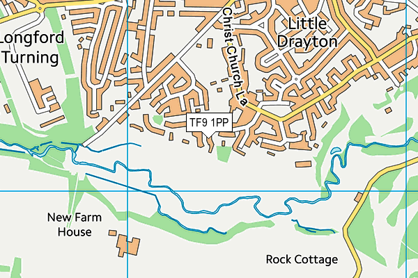 TF9 1PP map - OS VectorMap District (Ordnance Survey) TF9 1PP map - OS VectorMap District (Ordnance Survey)