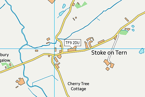 TF9 2DU map - OS VectorMap District (Ordnance Survey) TF9 2DU map - OS VectorMap District (Ordnance Survey)